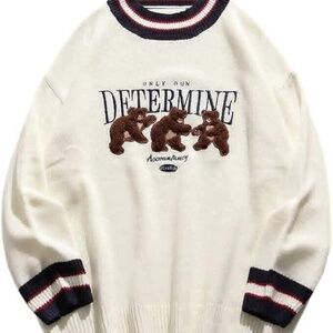 Aelfric Eden Determine Brown Bear Sweater Large